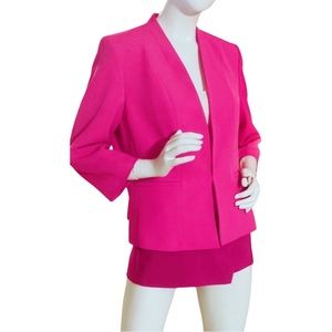 KASPER NEON PINK BLAZER